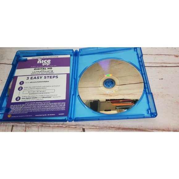 The Nice Guys (Blu-ray Disc, 2016) Director Shane Black Action & Adventure DVD - Picture 3 of 6